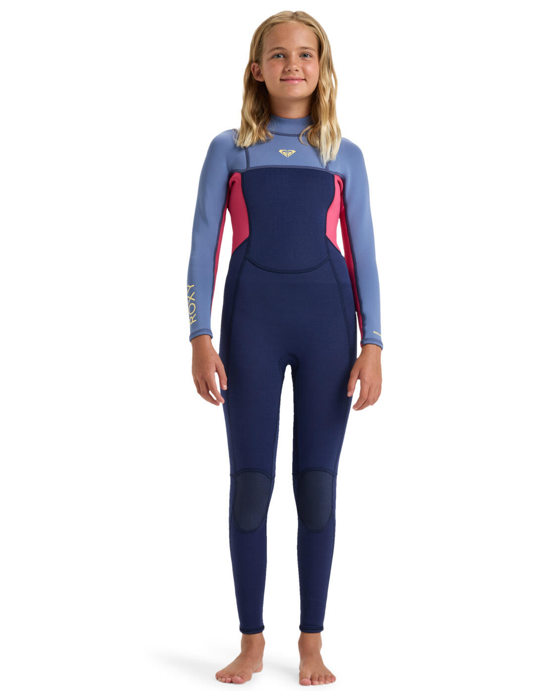 ROXY Traje de Surf con Cremallera en la Espalda 3/2MM PROLOGUE Azul Niña