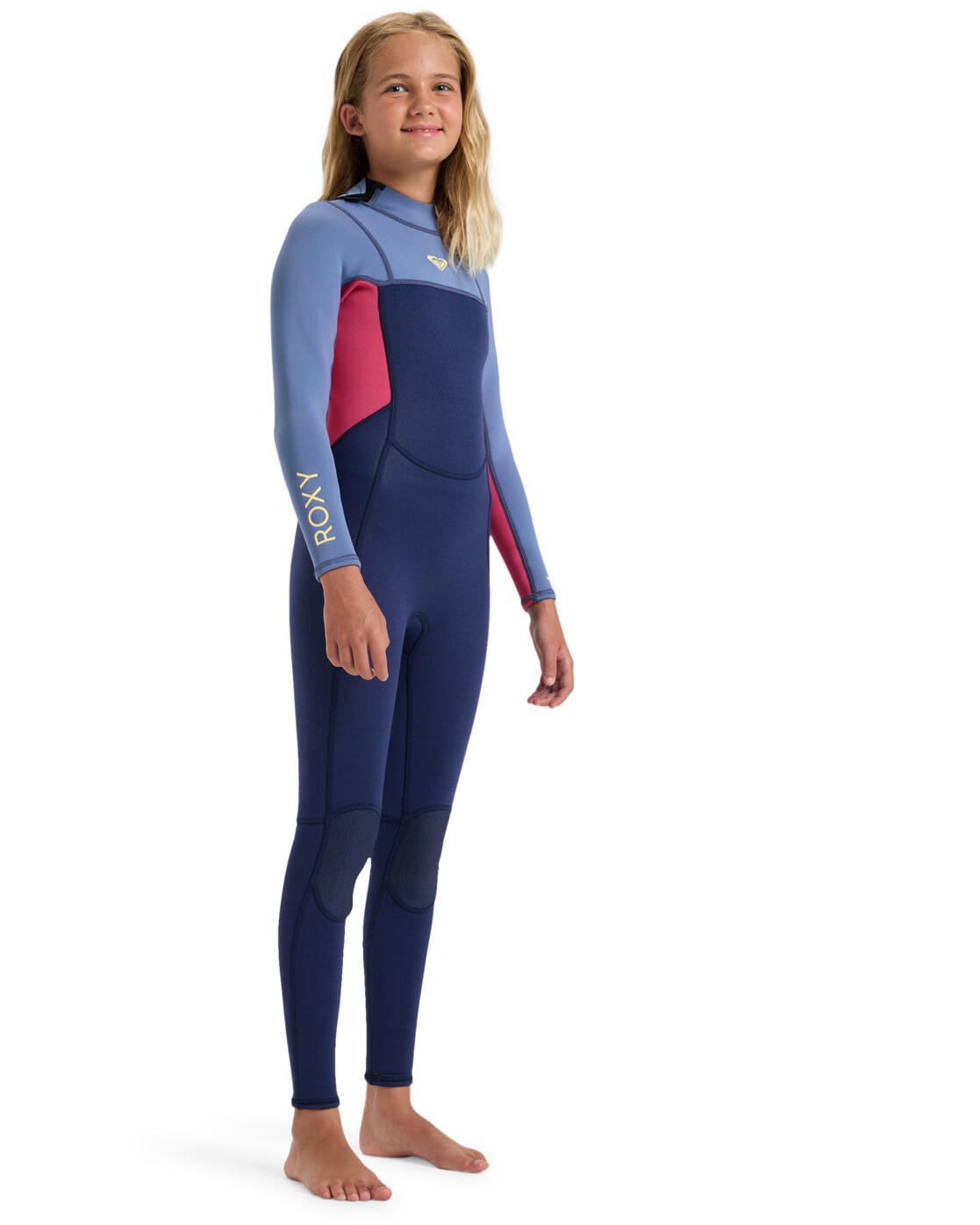 Traje de Surf con Cremallera en la Espalda 3/2MM PROLOGUE Azul Niña 3/4