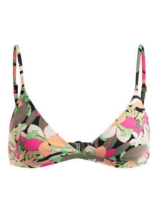 Haut de bikini coupe Tri PRINTED BEACH CLASSICS Noir Femme