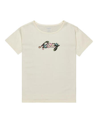 T-shirt à manches courtes DAY AND NIGHT Blanc Fille