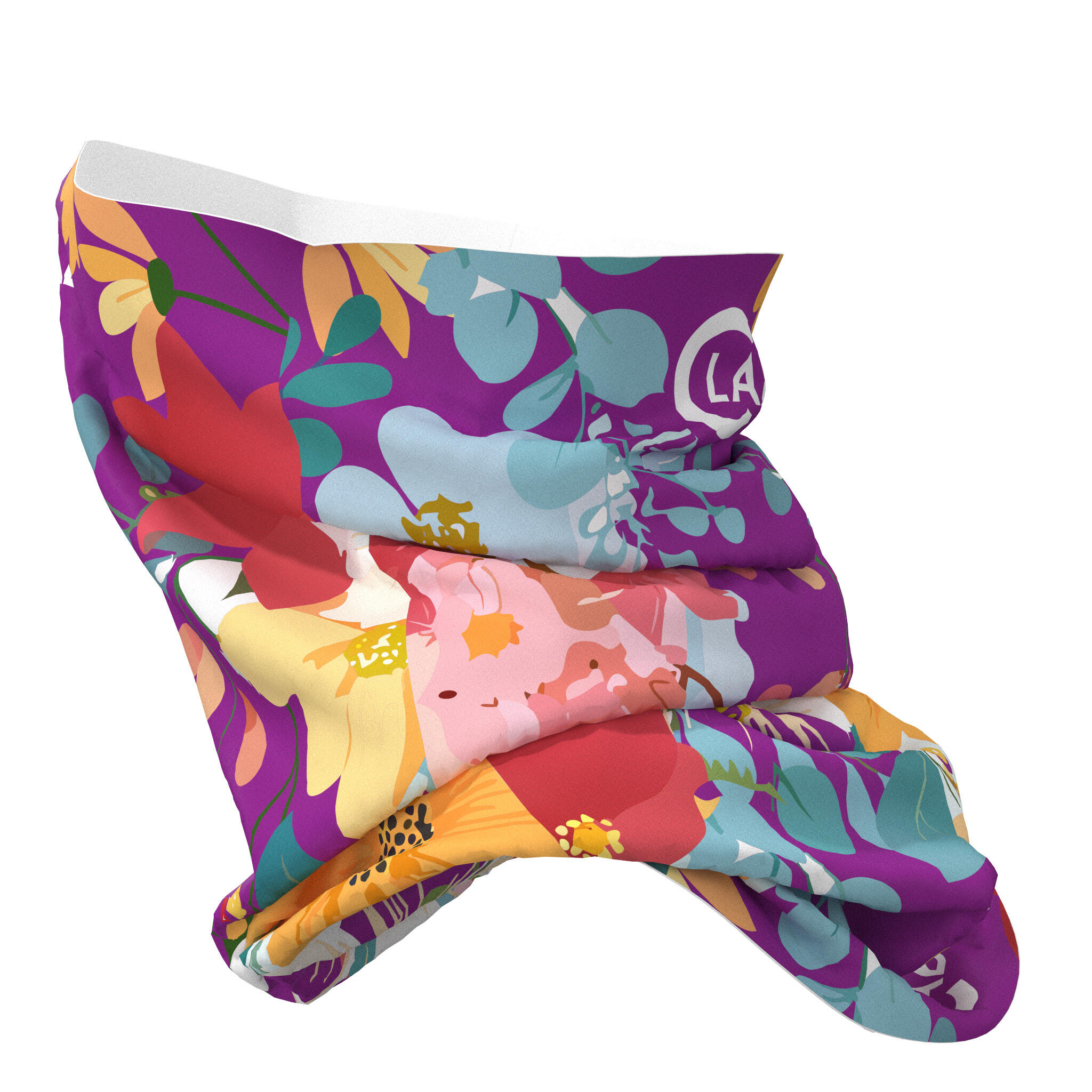 FLORA UNISEX MULTICOLOR LICHTGEWICHT NEKWARMER 3/3
