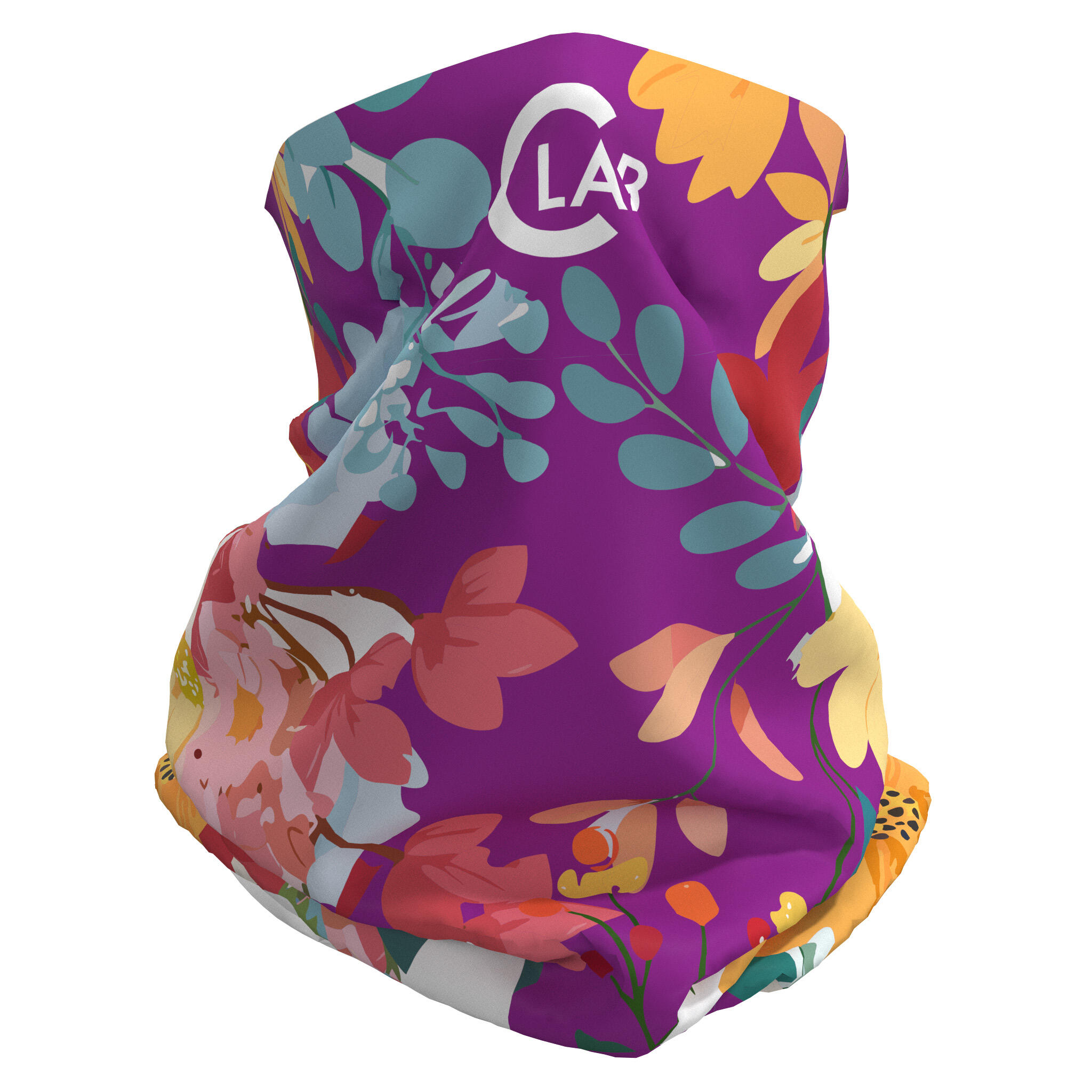 FLORA UNISEX MULTICOLOR LICHTGEWICHT NEKWARMER 1/3