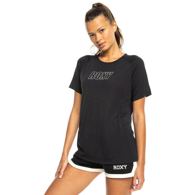 T-shirt technique EVERYDAY FLOW Noir Femme