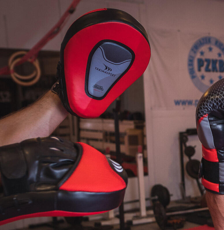Łapki treningowe skórzane – tarcze bokserskie MMA Kickboxing (2 szt.) 3/3