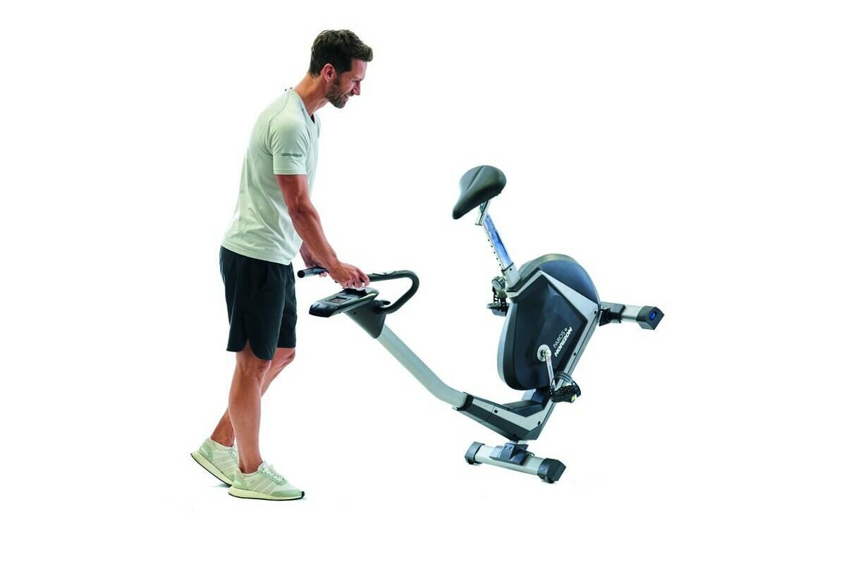 Paros E hometrainer inclusief houder voor slimme apparaten en magnetische rem 4/6