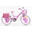 Bicicletă pentru fete SCH Pink Love 20” cu accesorii