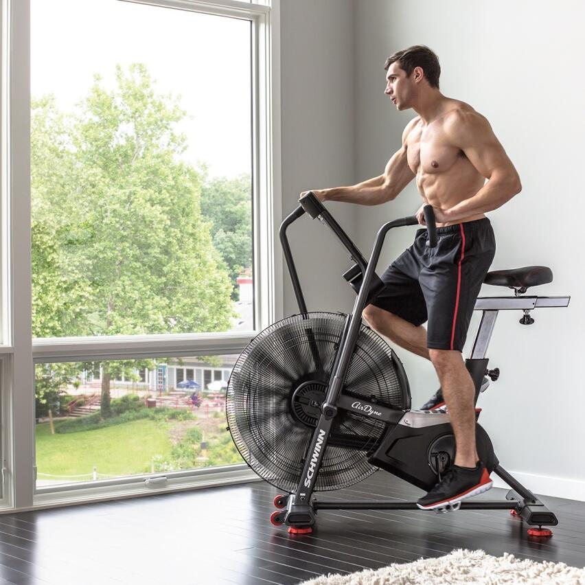 Schwinn Fitness Airdyne AD8i fiets met luchtweerstand 6/6