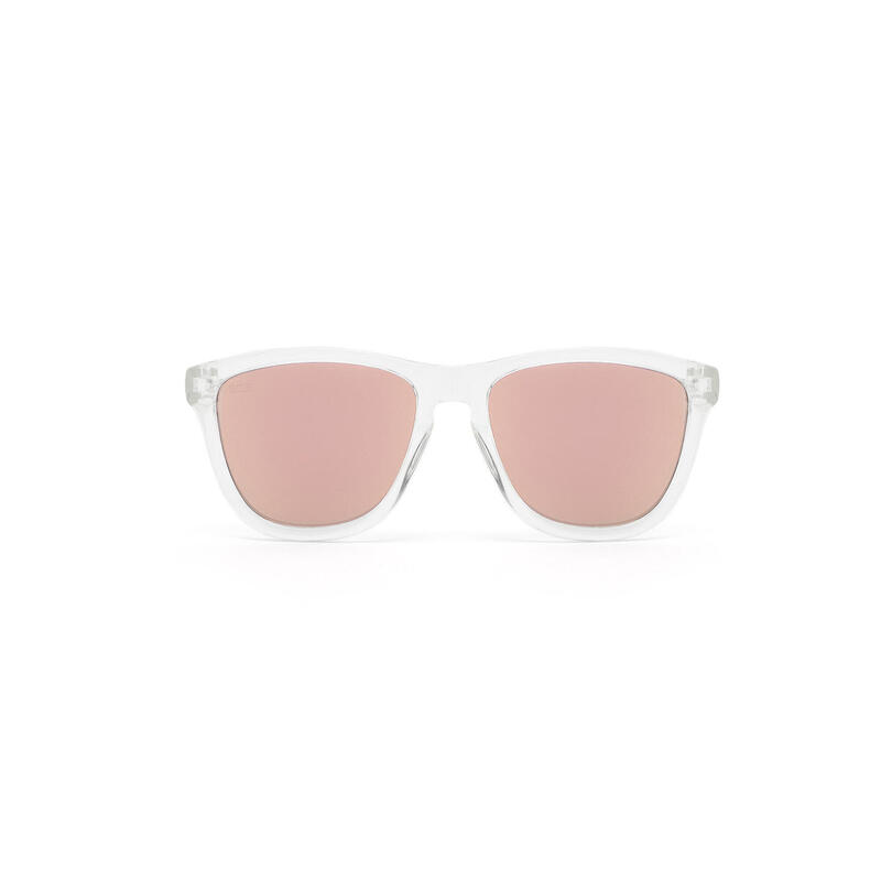 HAWKERS - Lunettes de soleil pour Homme et Femme POLARIZED ONE Air Rose Gold