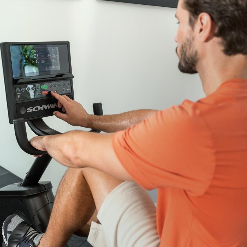590R Recumbent Bike mit 7" LCD Display inkl. Lautsprecher 5/8