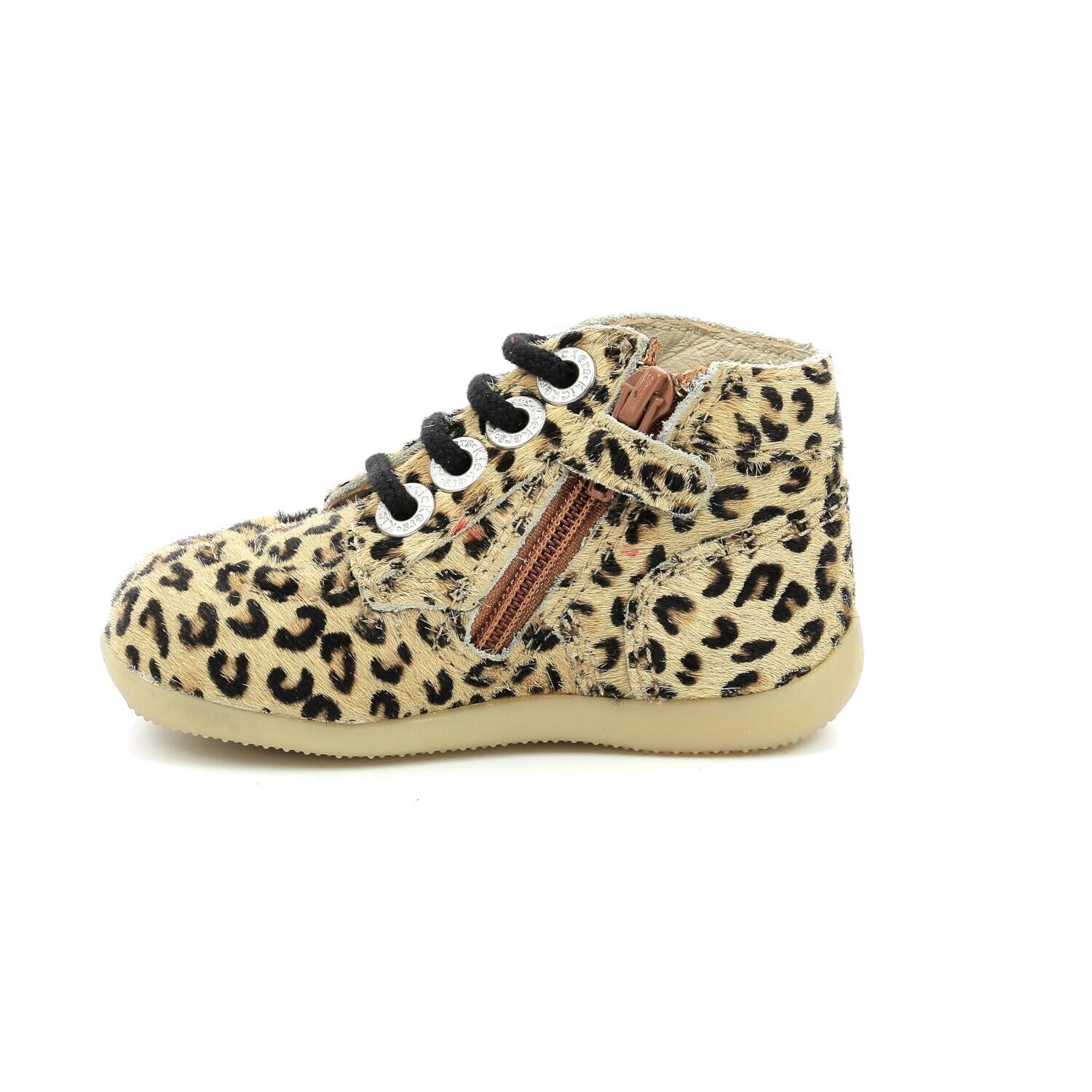Buty miejskie dziecięce KICKERS BONZIP-2 3/5