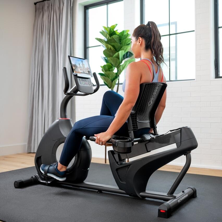 Vélo semi-allongé 510R – console LCD 5,5”, compatibilité Zwift®, 16 résistances 1/7