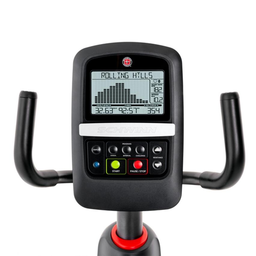 Vélo semi-allongé 510R – console LCD 5,5”, compatibilité Zwift®, 16 résistances 4/7