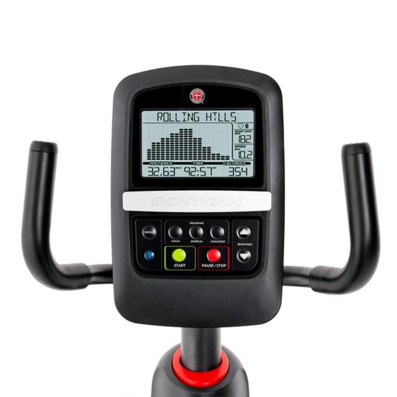 Bicicletă cu spatar  510R – LCD 5,5", Zwift, 16 rezistențe