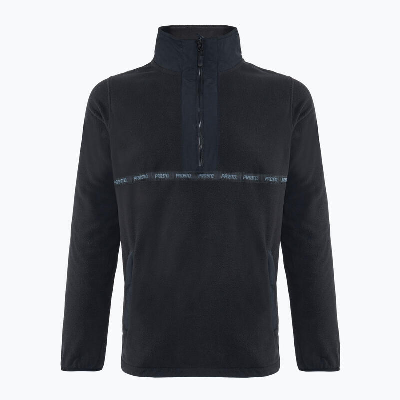 Pánská mikina PROSTO Half Zip Fleece Nero