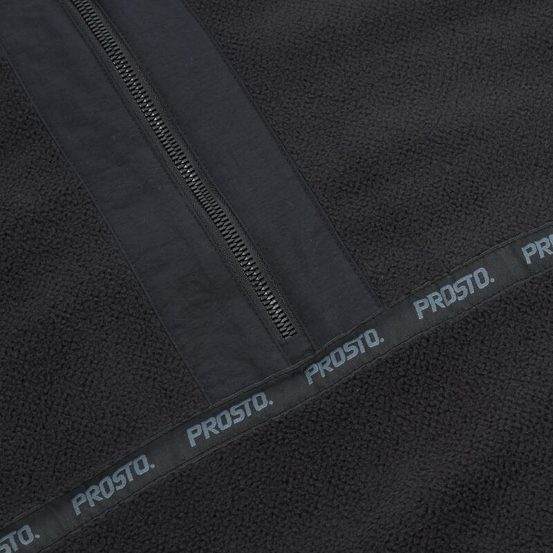 Pánská mikina PROSTO Half Zip Fleece Nero