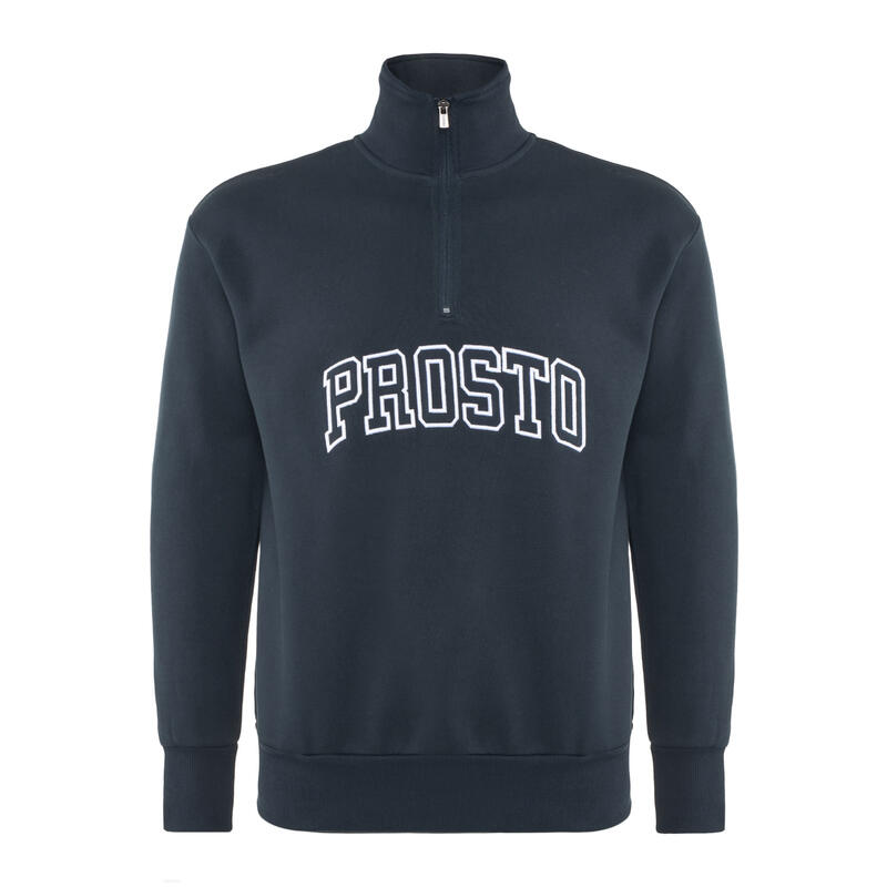 PROSTO Half Zip Mobi férfi pulóver