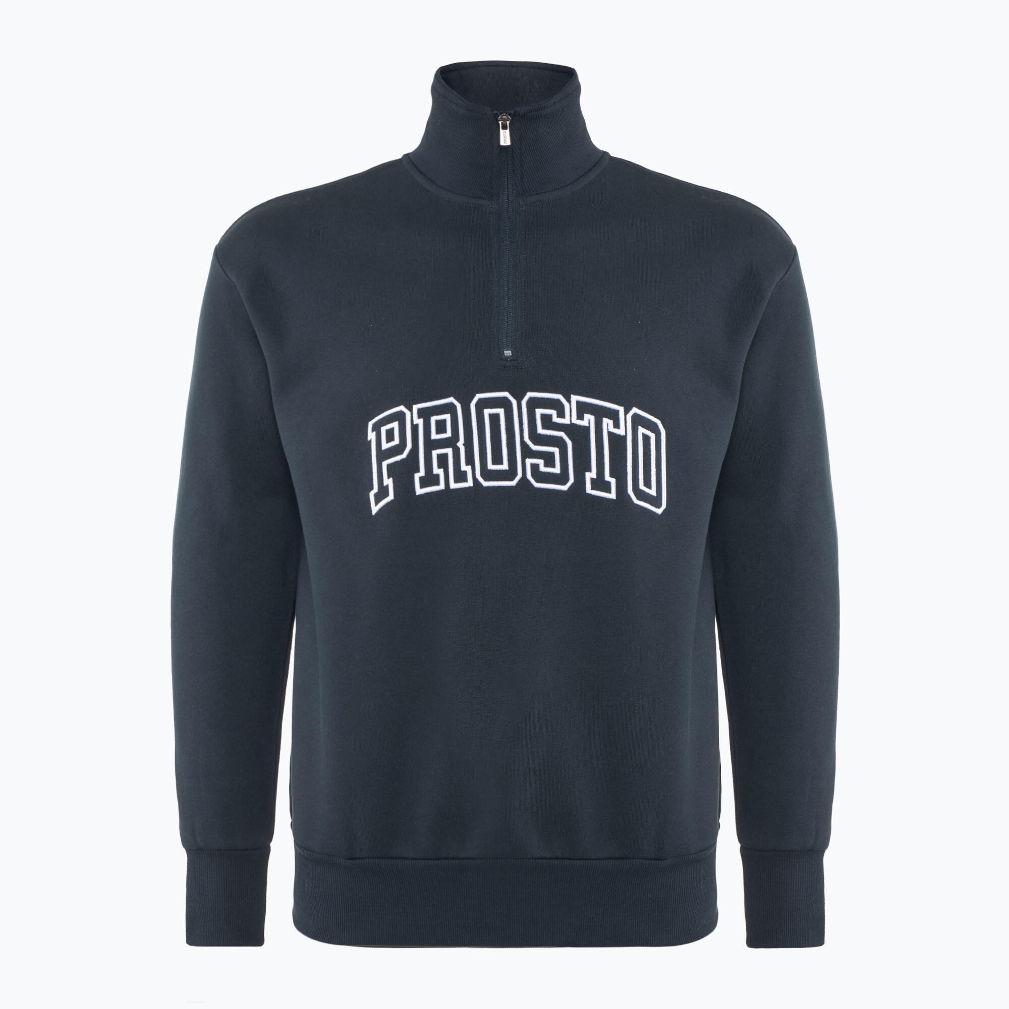 Felpa da uomo PROSTO Half Zip Mobi 4/4