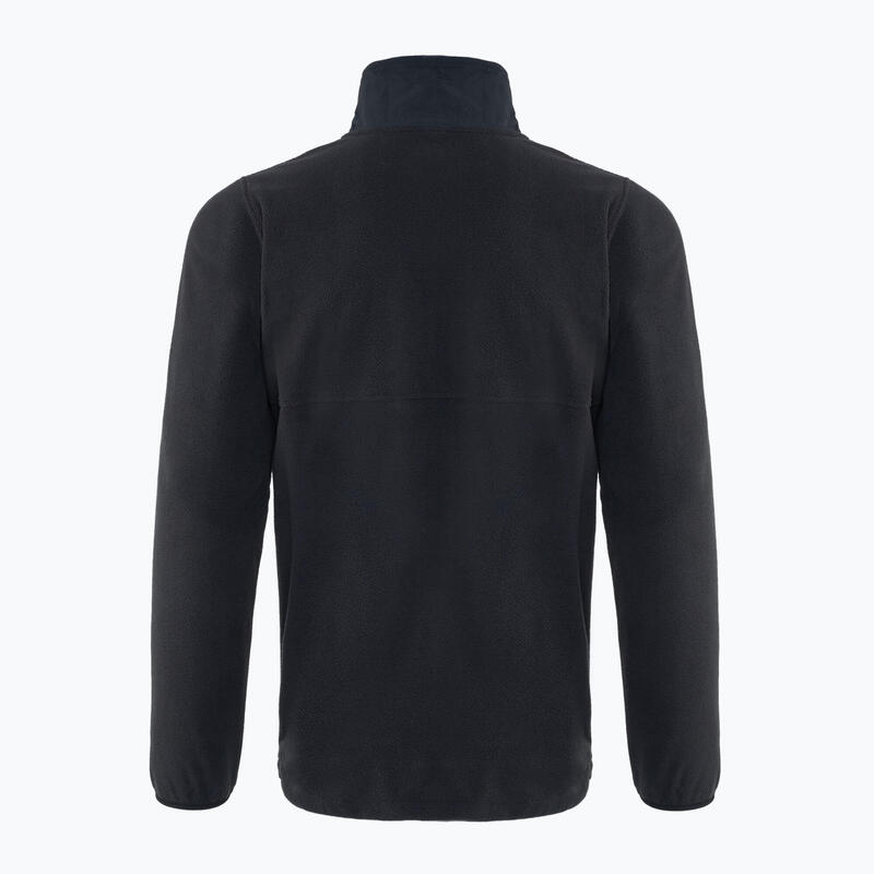 Hanorac pentru bărbați PROSTO Half Zip Fleece Nero