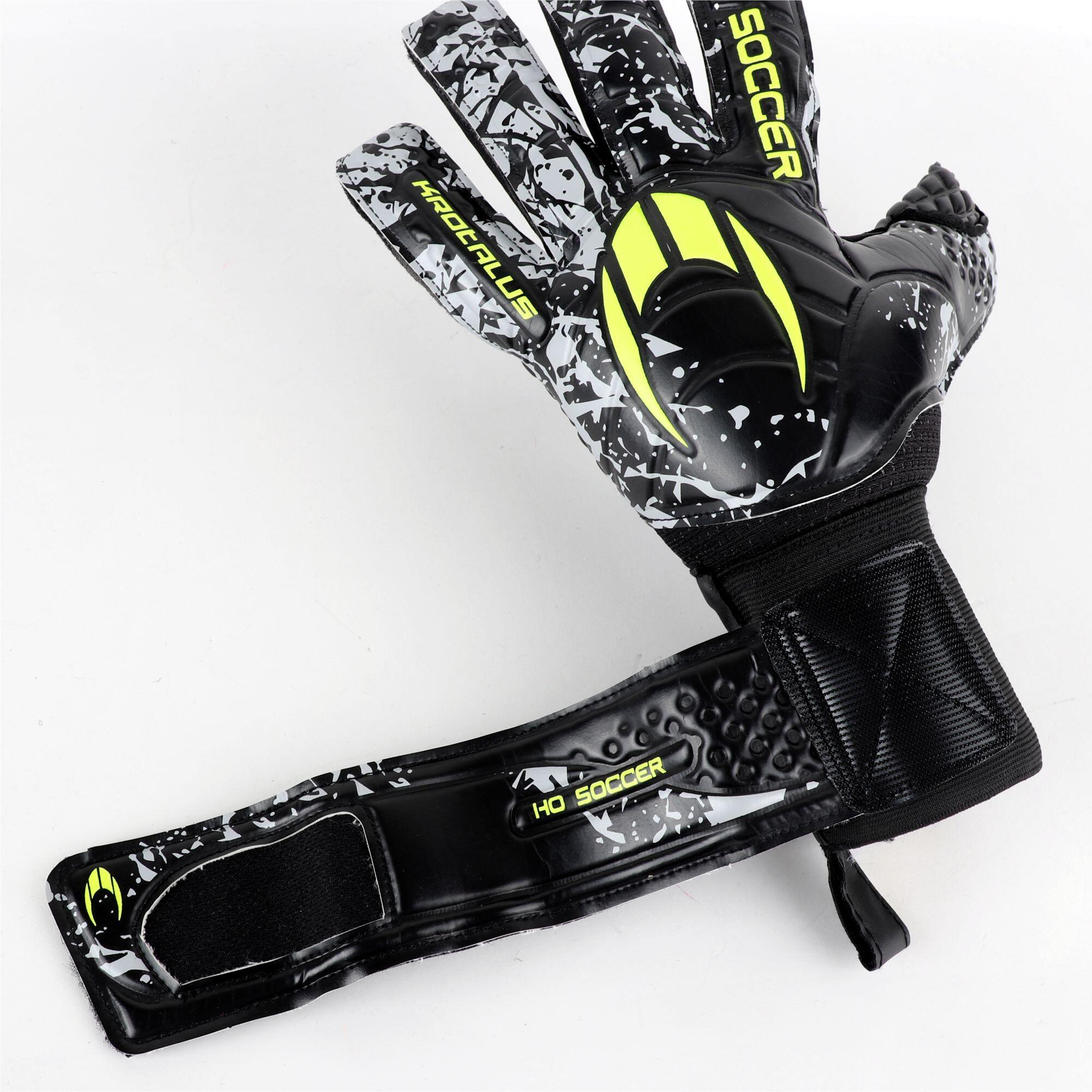 HO Soccer KROTALUS Hard Ground Negative Junior Goalkeeper Gloves 4/7