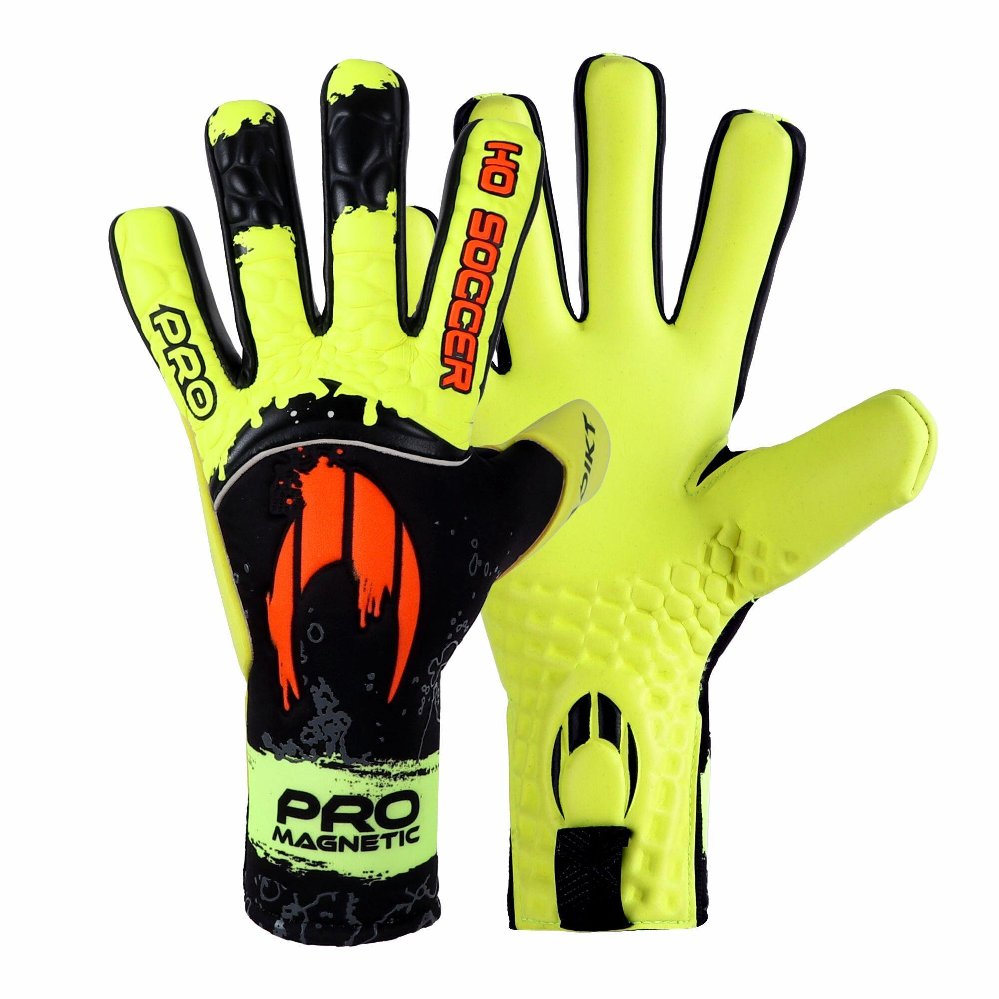 Ho Soccer - Gants De Gardien De But De Football Adikt Pro Black Blast - Gants De Gardien - Noir|vert - 9,5 - Decathlon