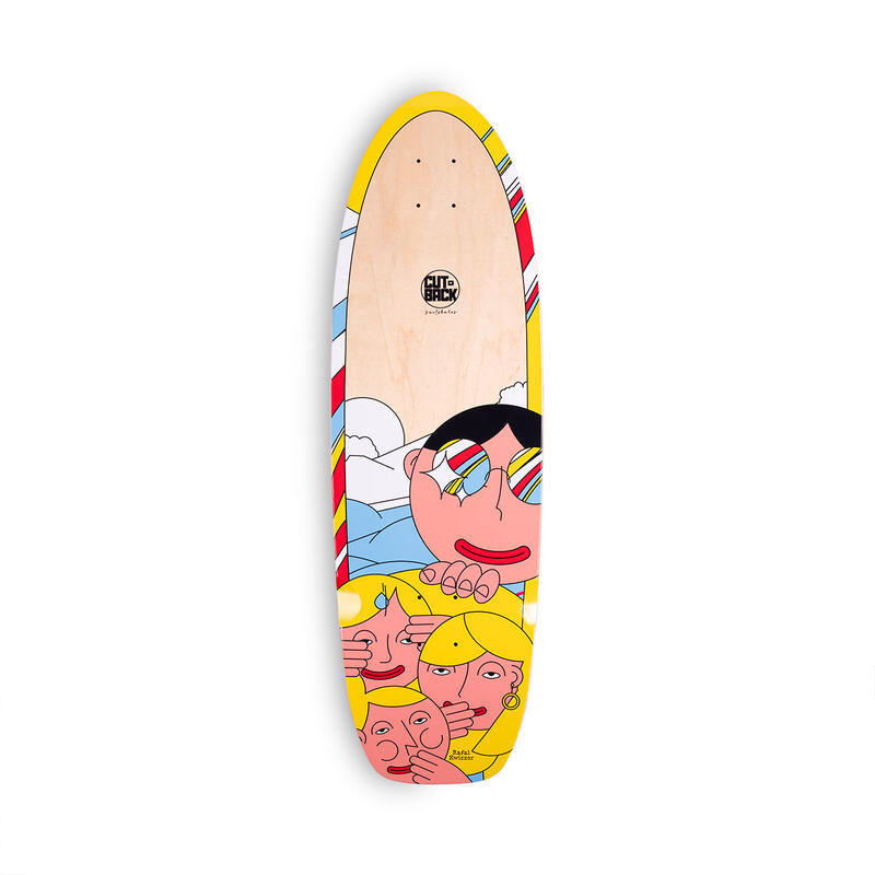 Surfskate Deck Surfer Boy 32" Cutback Surfskates