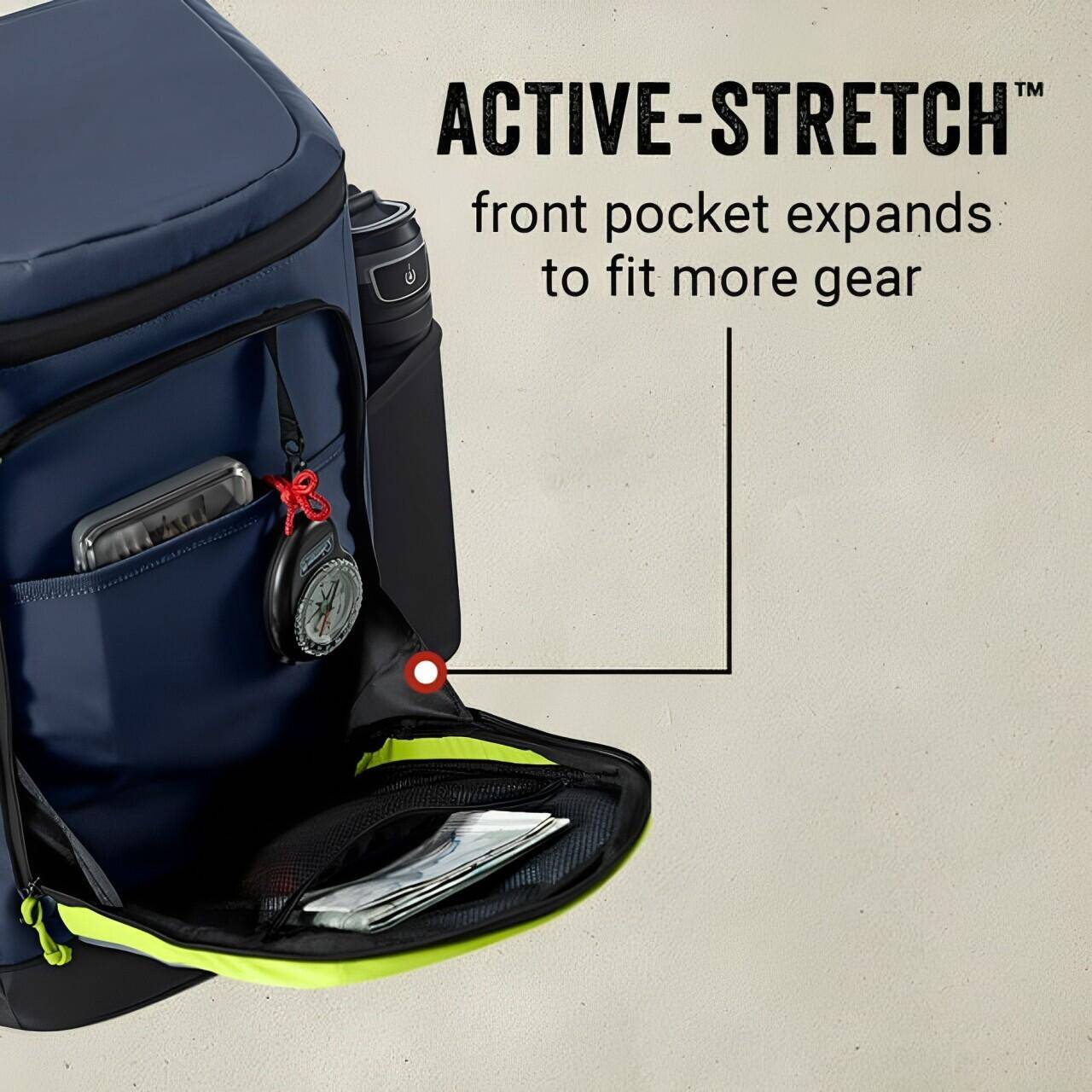 XPAND 30-Can Soft Cooler Backpack, Insulation up to 34 hours Cool Bag -  3