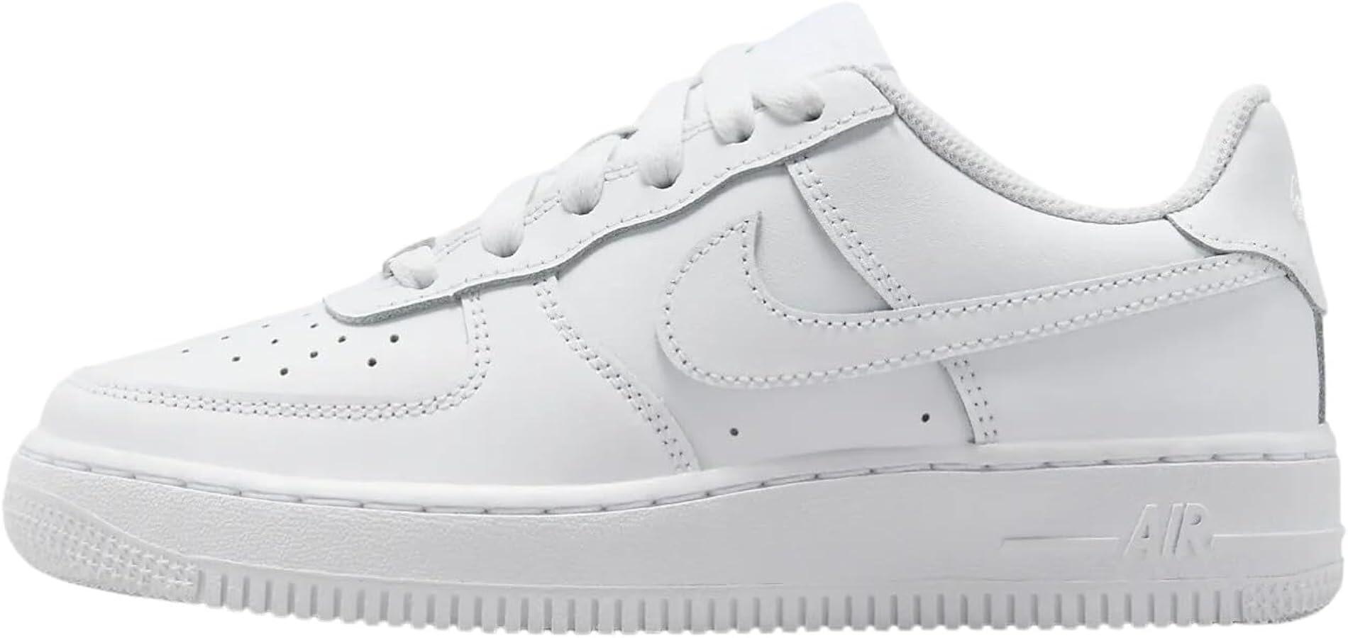 NIKE NIKE AIR FORCE 1 SCARPE RAGAZZI BIANCO