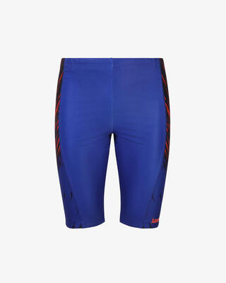 Blauer und bunter Synthetik-Badeanzug für Herren