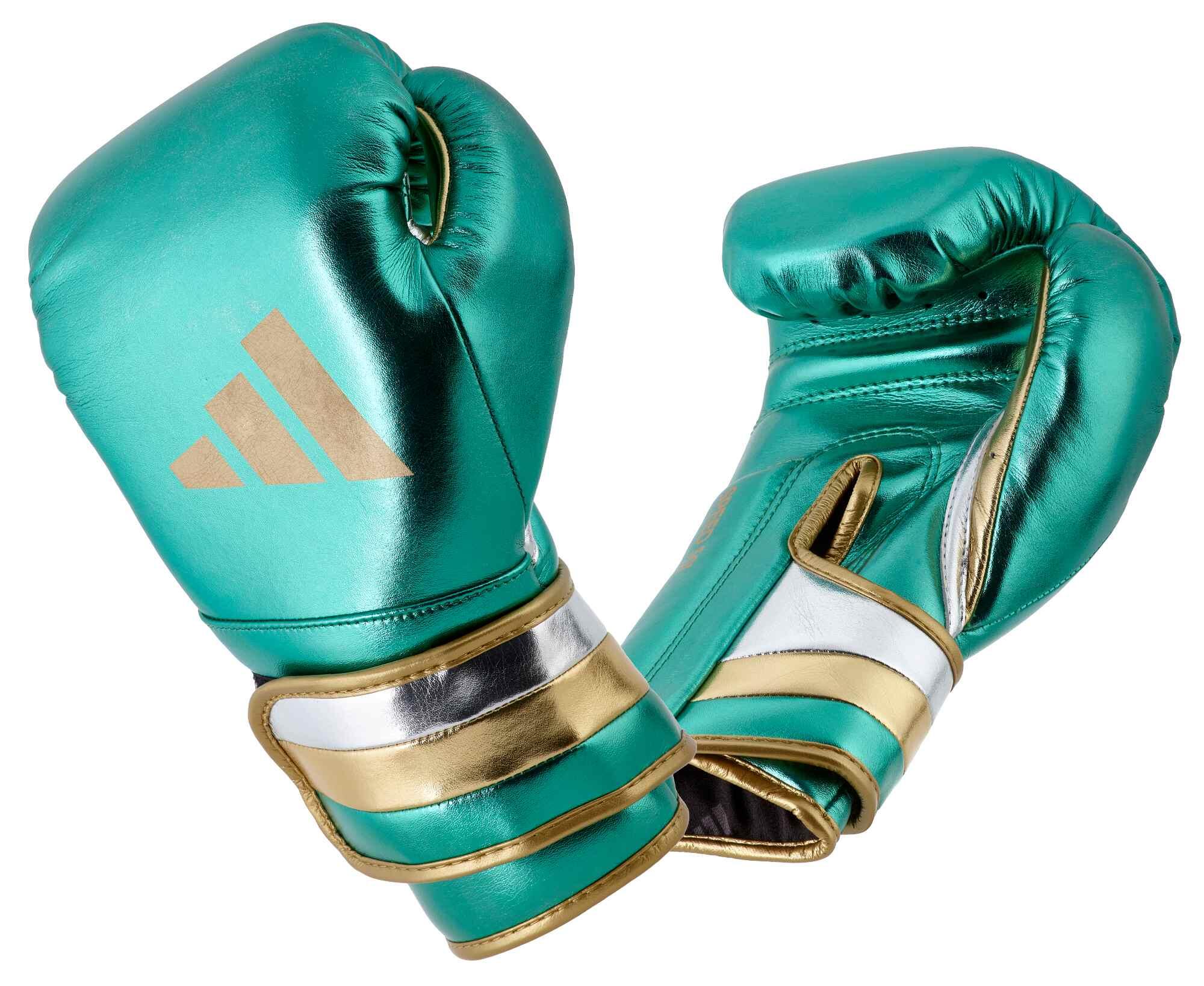ADIDAS adidas Boxhandschuhe Speed 500 green/gold Microfibre, ADISBG501