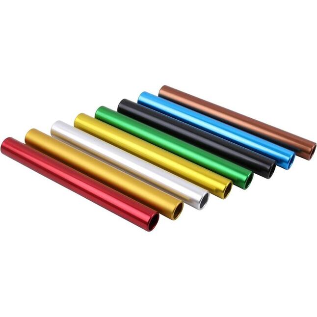 Toddmomy 5pièces Bâtons De Relais Athlétisme Colorés Pour Compétition Scolaire Légers Et Résistants Accessoires De Course Pour Garçon Fille