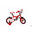 SCH Chicane 12” kinderfiets met accessoires