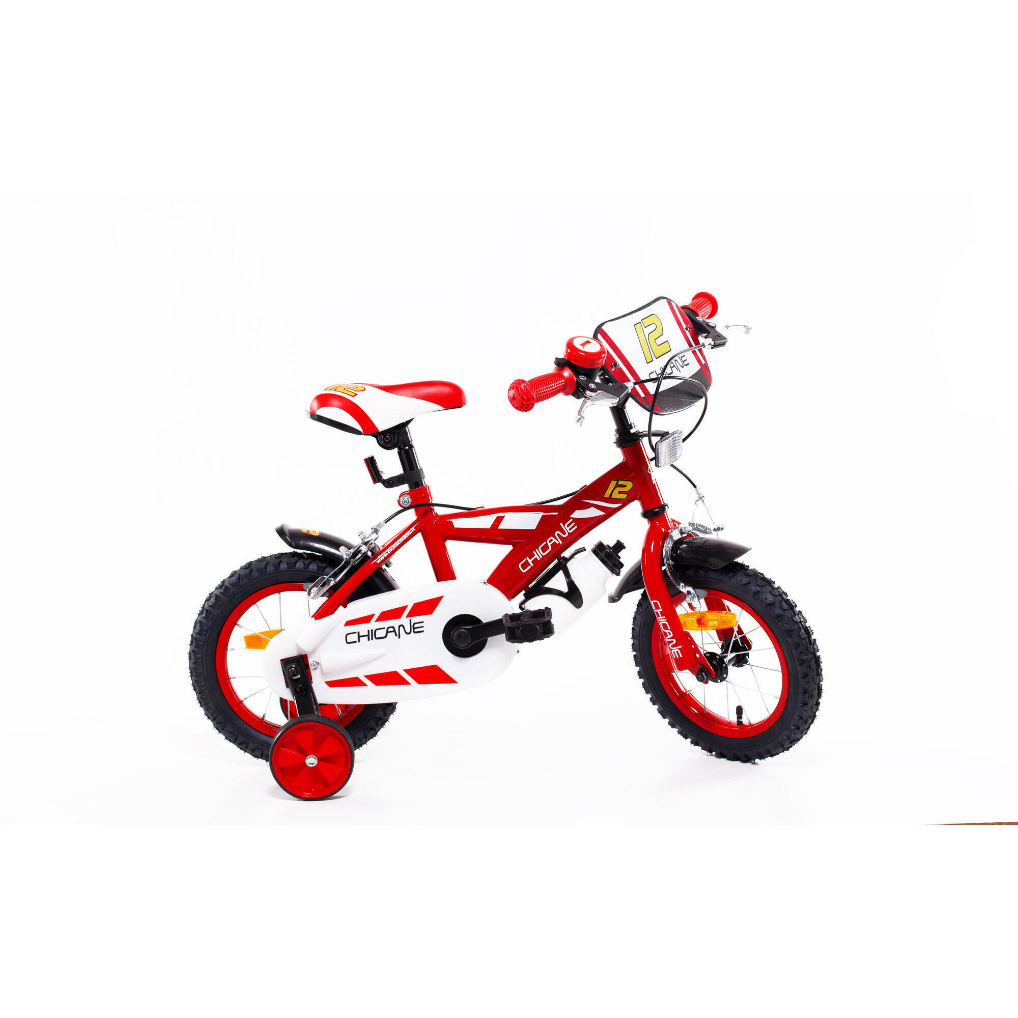 Bicicleta SCH Chicane 12” para crianças com acessórios
