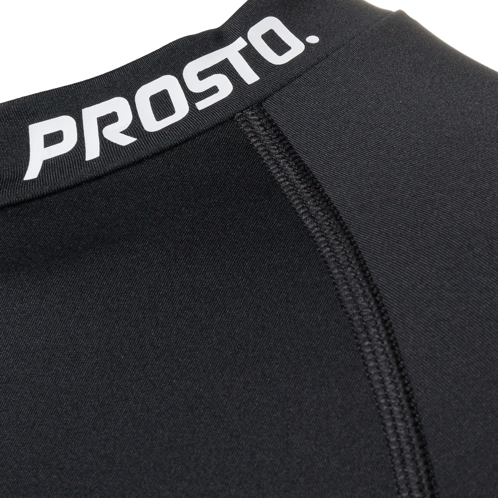 T-shirt manches longues femme PROSTO Run noir 3/5