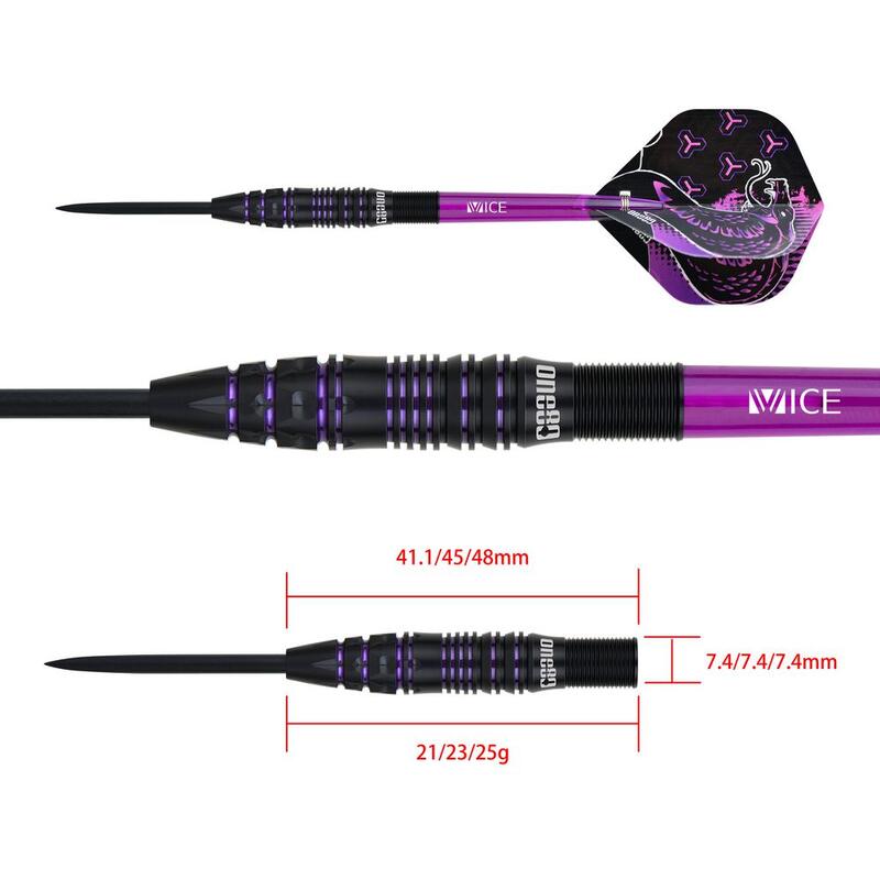 Set darts steel One80 Jelle Klaasen VHD 90% wolfram