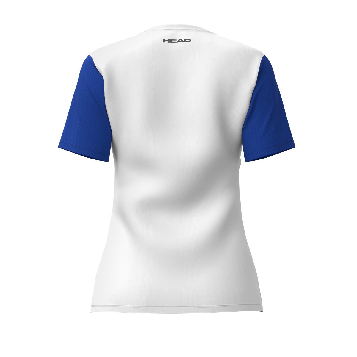 Club 25 Tech T-Shirt Mädchen Königsblau/Weiss 2/2