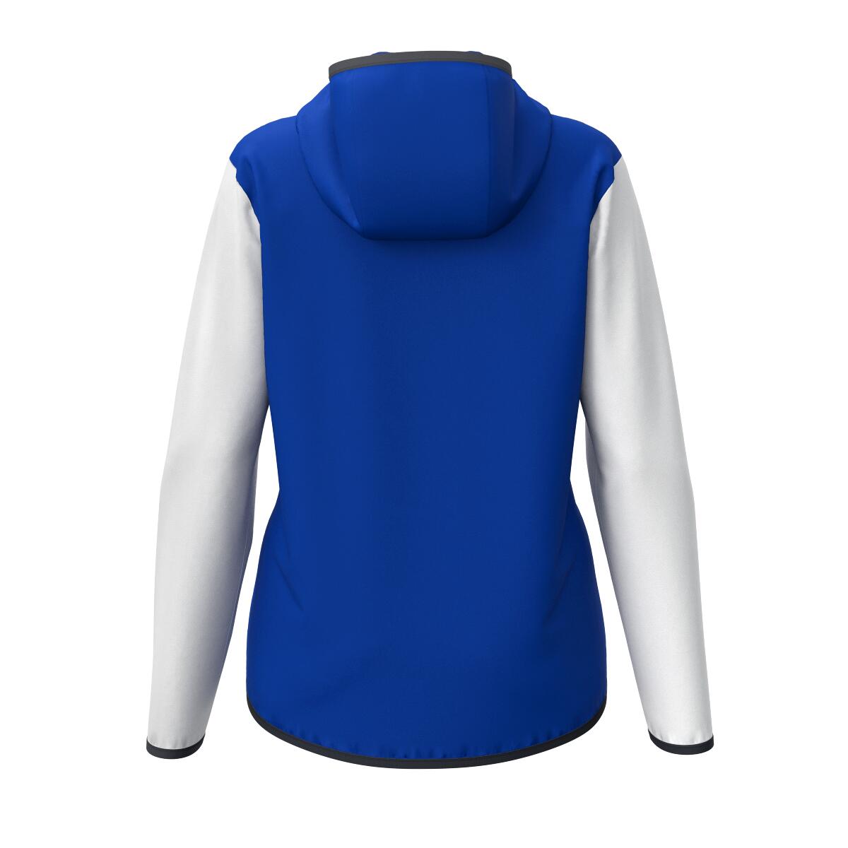 Club 25 Tech Sweat à capuche Femme Bleu royal/Blanc 2/2