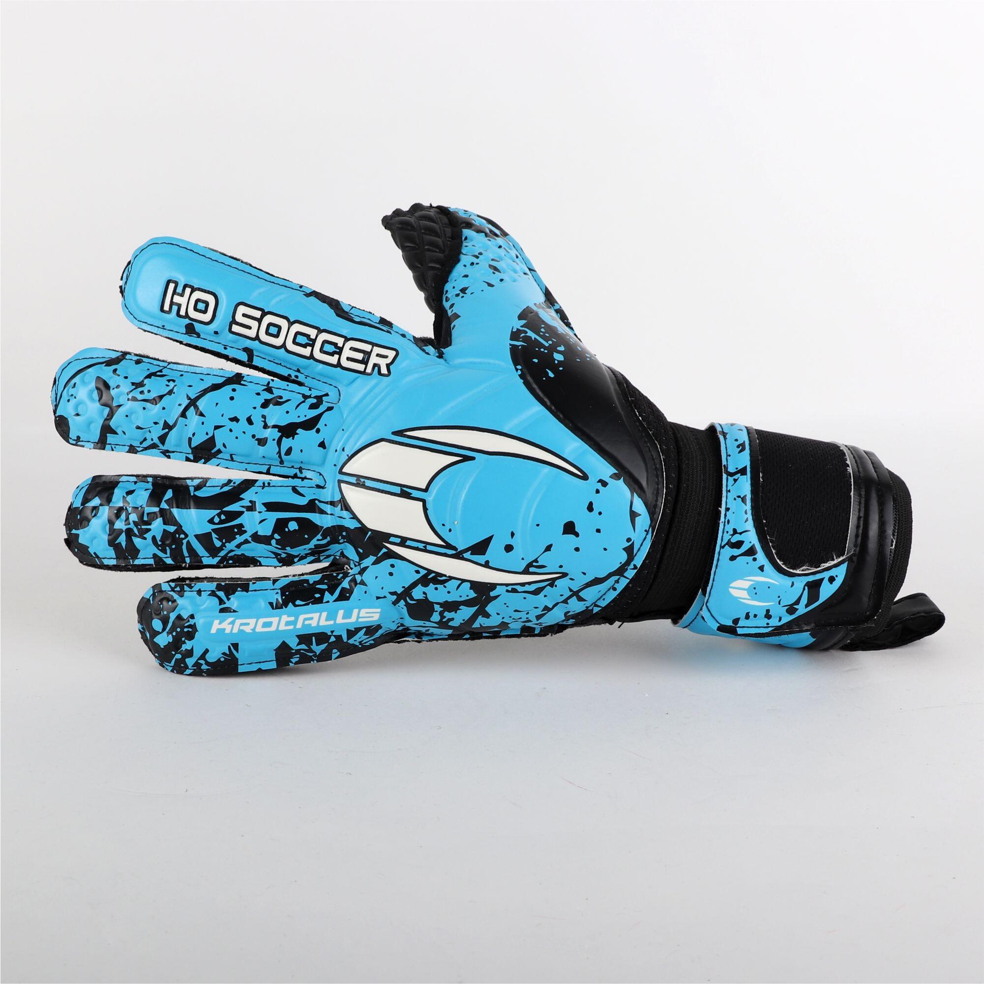 Guante de portero Ho Soccer Adulto Krotalus II Flat Azul Furious 6/7