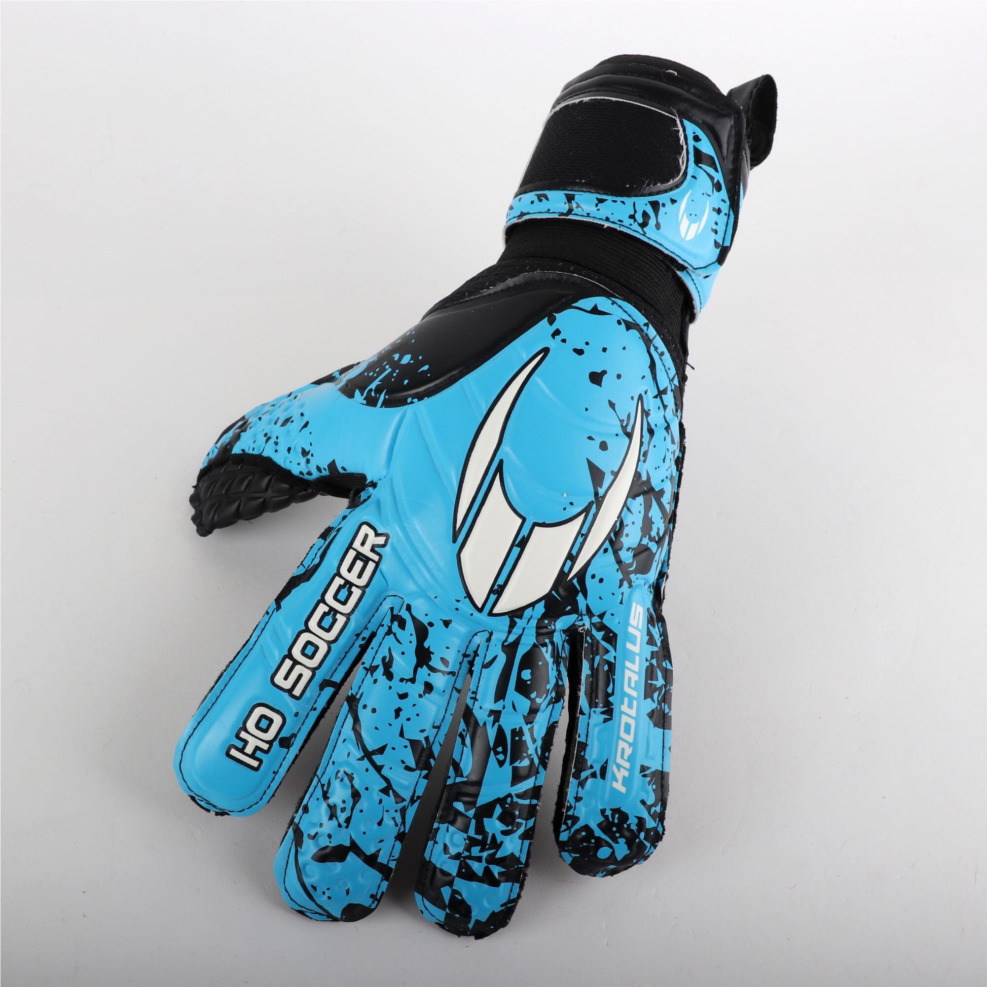 Guante de portero Ho Soccer Adulto Krotalus II Flat Azul Furious 5/7