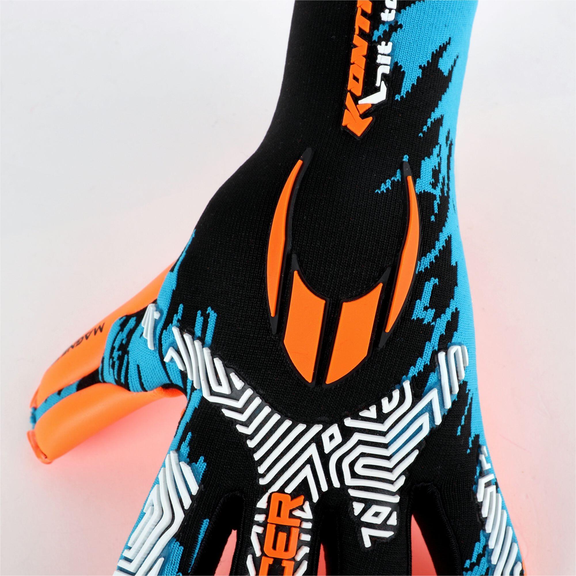 Guanti da portiere Ho Soccer Kontrol Knit Tech II Arancione per Adulti 6/7