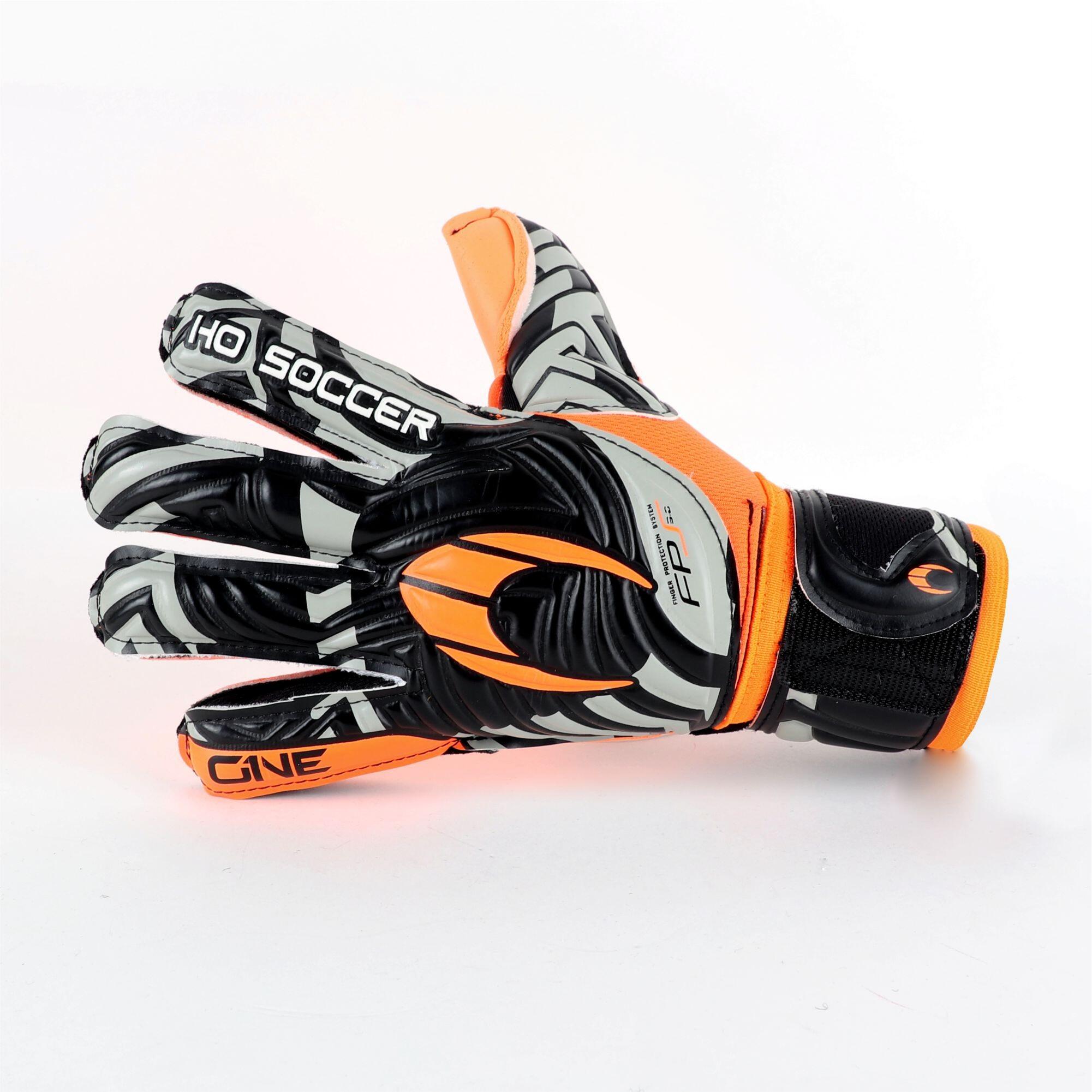 Guanti da portiere Ho Soccer per Adulti One FL Protek Ring Arancione Shadow 6/7