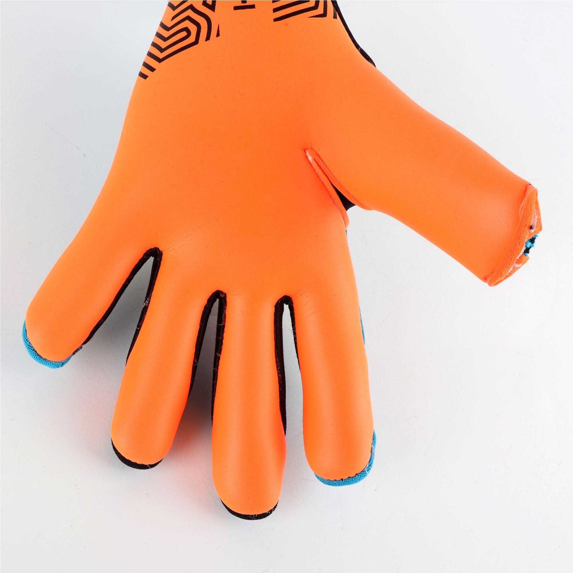 Guanti da portiere Ho Soccer Kontrol Knit Tech II Arancione per Adulti 3/7