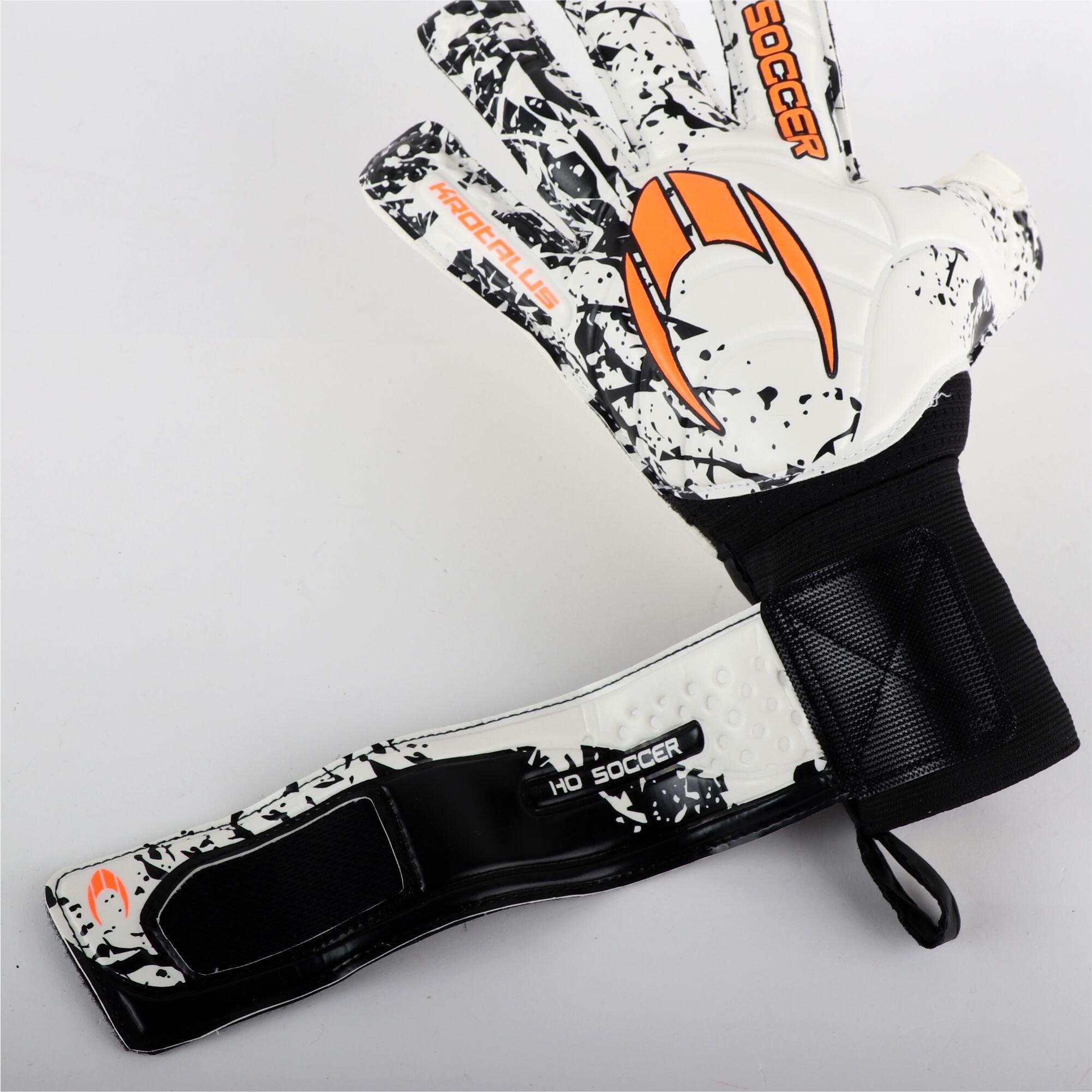 Guanti da portiere Ho Soccer per Adulti Krotalus II RN Bianco Furious 4/7