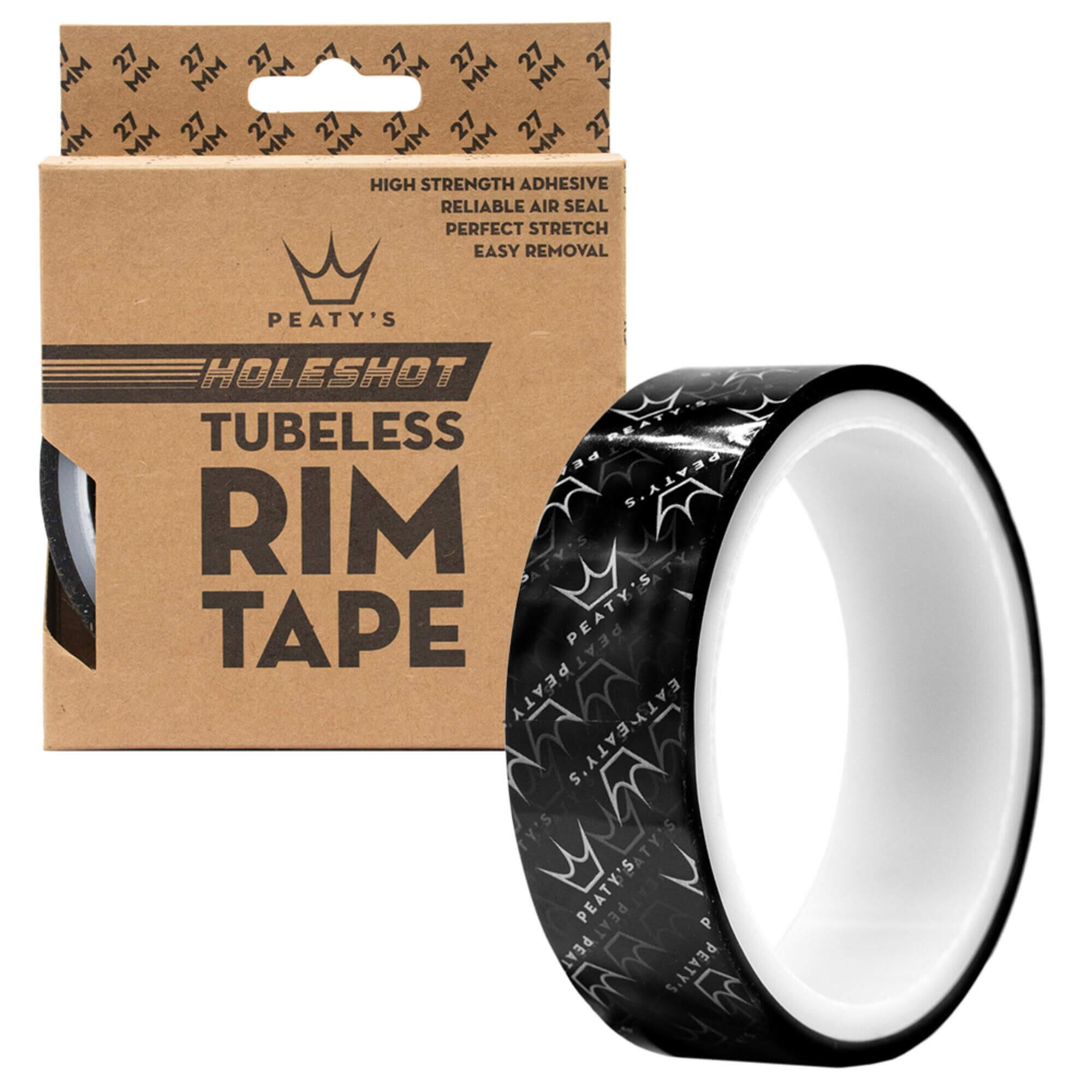 Peatys Holeshot Tubeless Rim Tape (10m x 27mm) MTB Bike Cycling 2/3