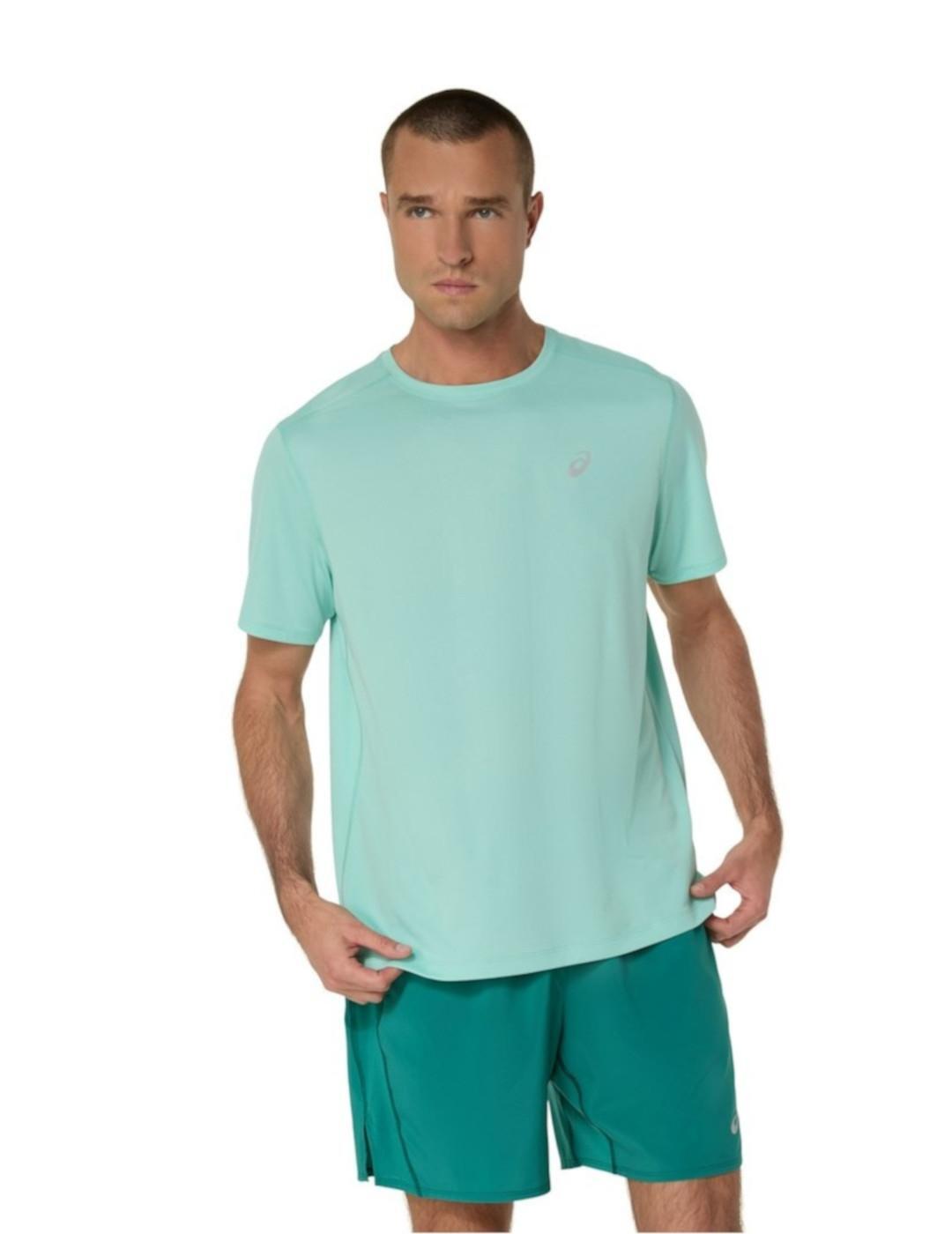 Camiseta para Hombre Asics Core  Verde 4/5