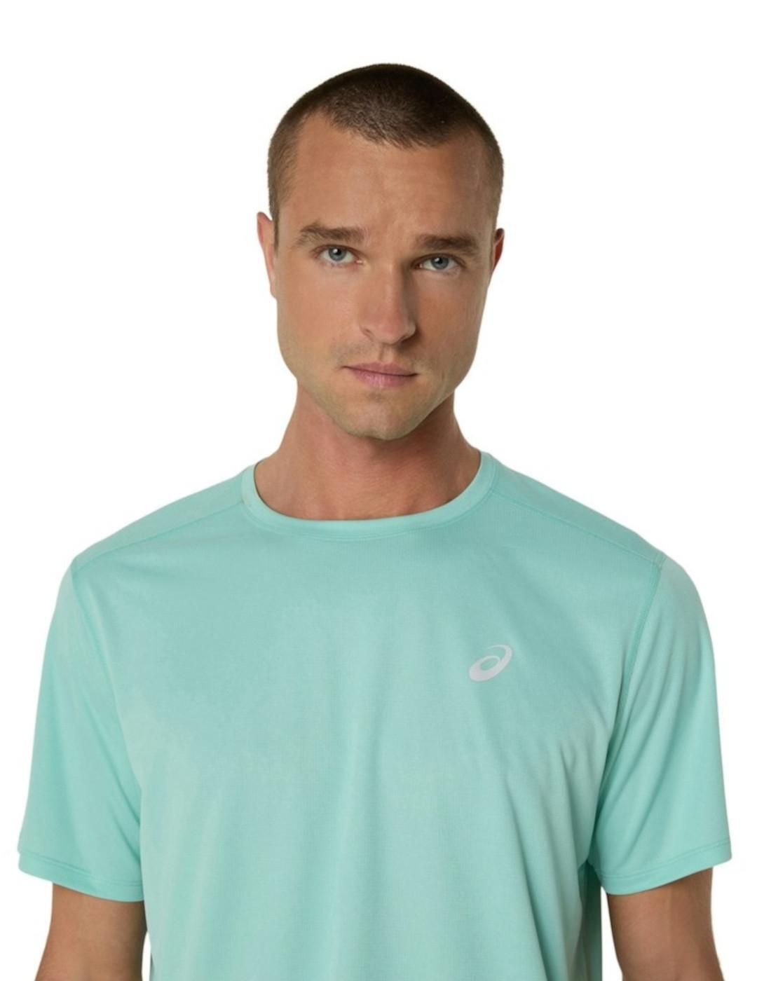Camiseta para Hombre Asics Core  Verde 3/5