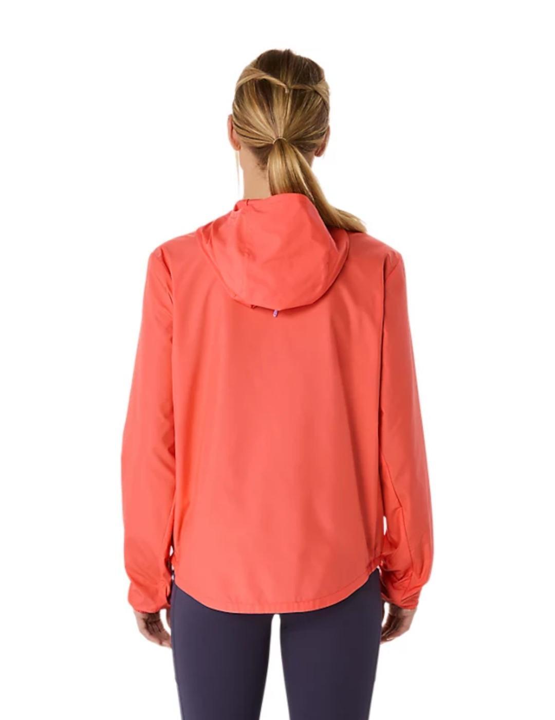 Chaqueta para Mujer Asics Performance Naranja 3/4