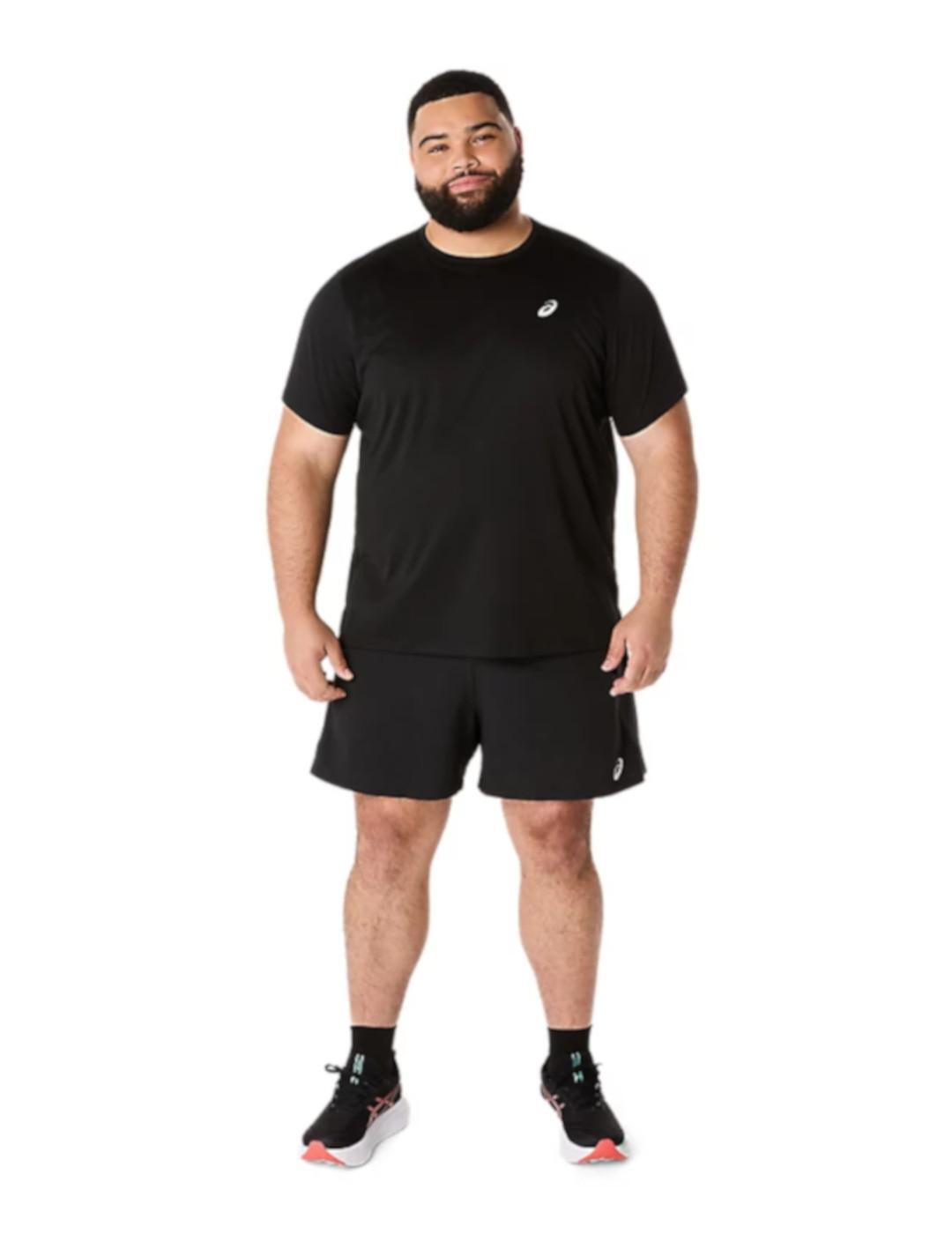 Asics Men's Road 5in Black Shorts 4/5