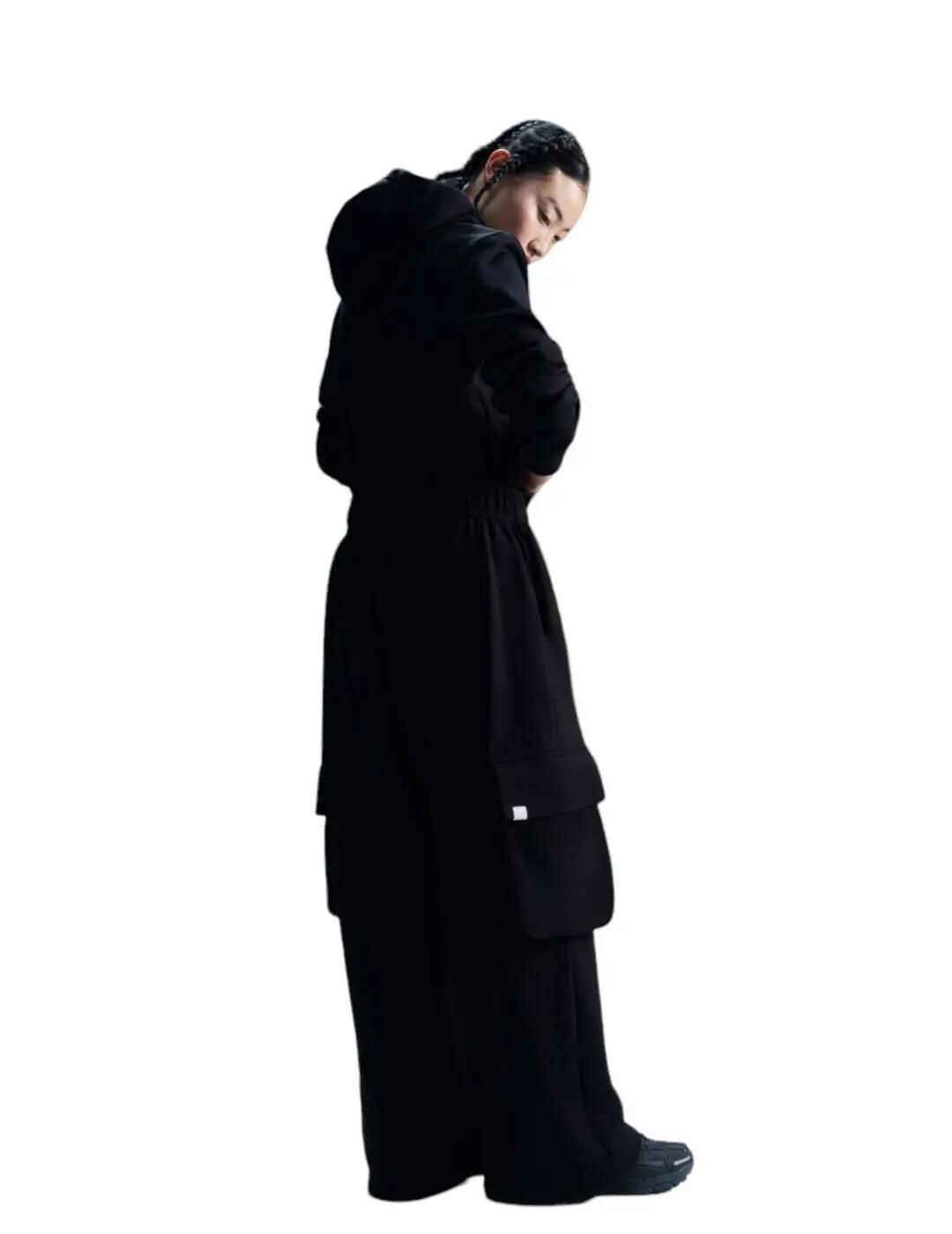 Damskie polar SPORTSWEAR PHOENIX FLEECE BLACK / SAIL 3/4