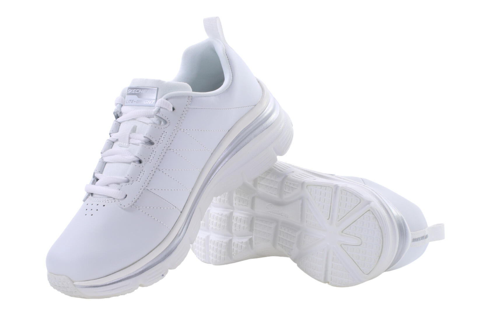 Buty na co dzień damskie SKECHERS FASHION FIT EFFORTLE skóra 4/4
