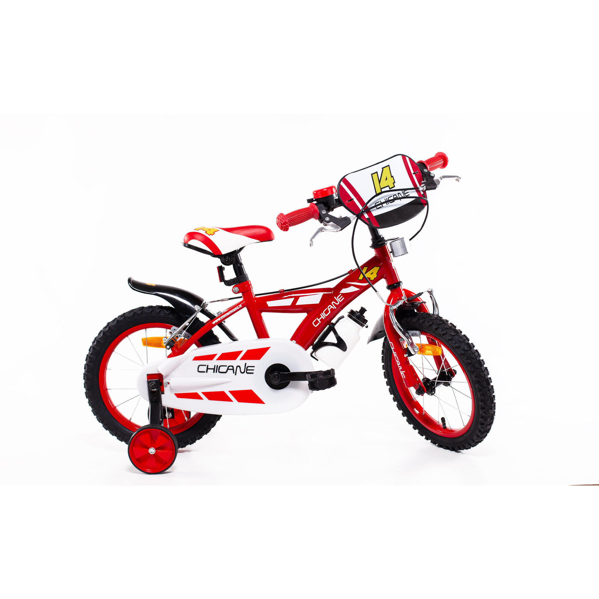 Rower dziecięcy SCH Chicane 14'' z akcesoriami